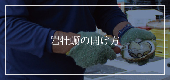 岩牡蠣の開け方